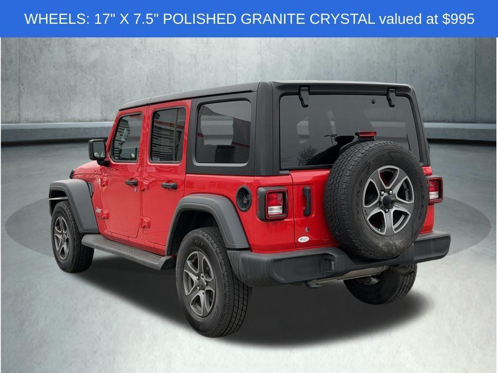 used 2018 Jeep Wrangler Unlimited car, priced at $19,779
