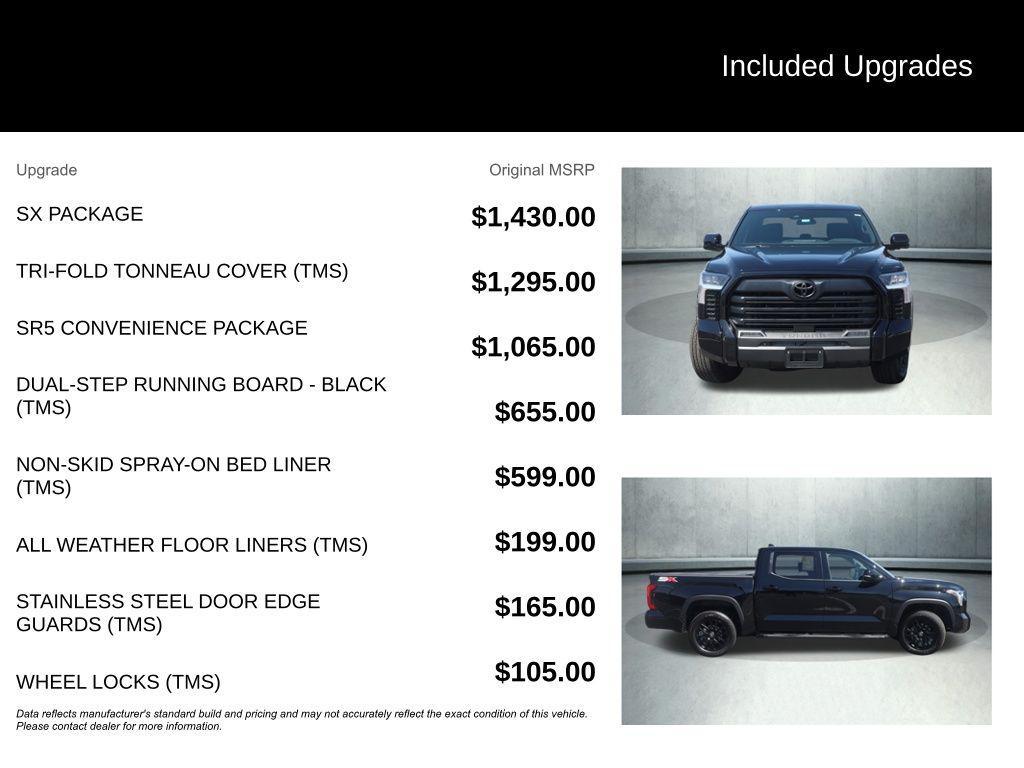 used 2026 Toyota Tundra car, priced at $51,200