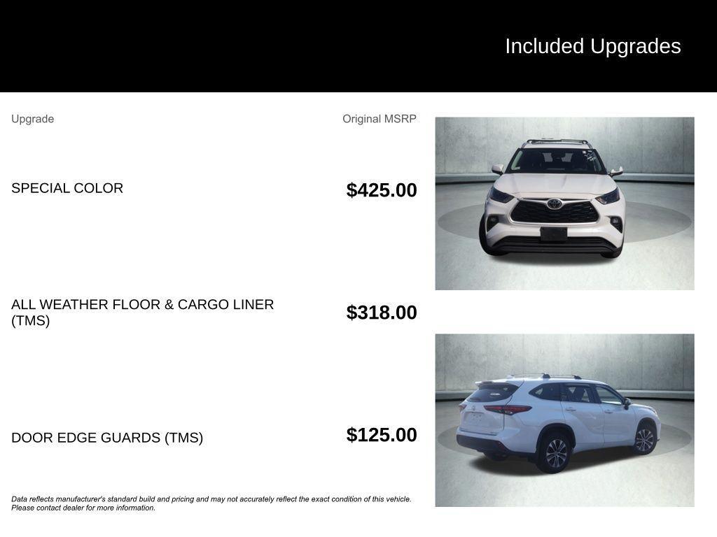 used 2022 Toyota Highlander car, priced at $36,754