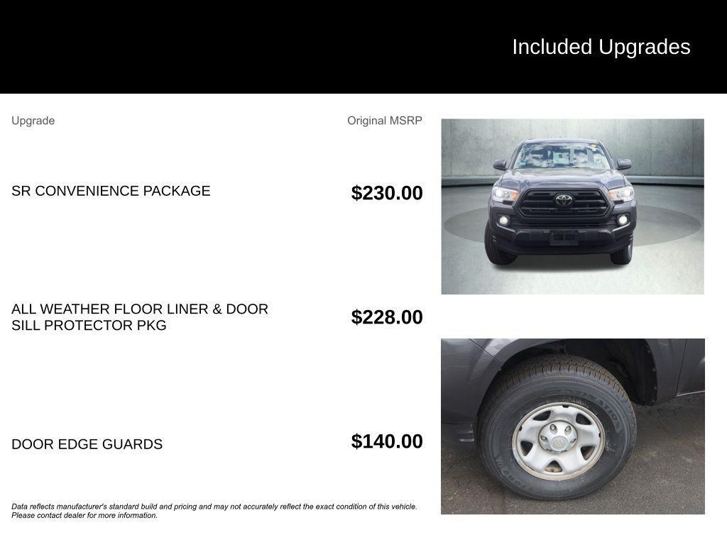 used 2018 Toyota Tacoma car, priced at $24,027