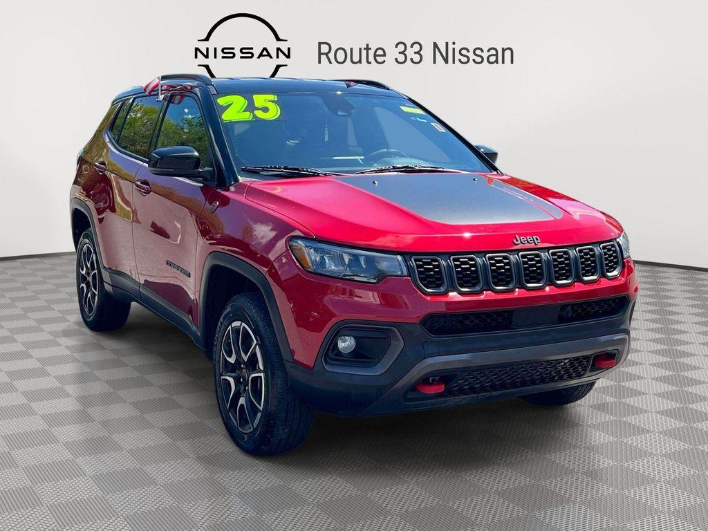 used 2025 Jeep Compass car, priced at $21,995
