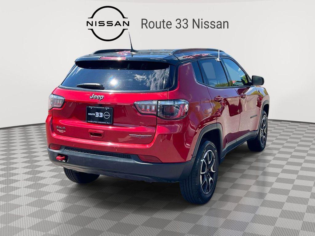 used 2025 Jeep Compass car, priced at $21,995