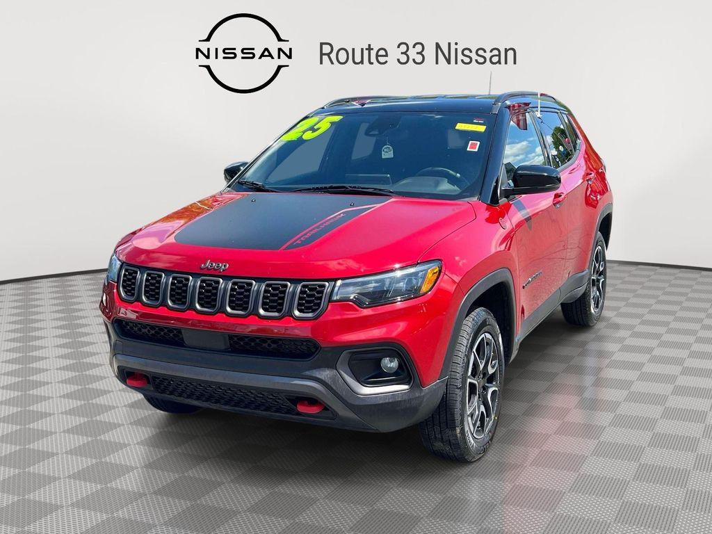 used 2025 Jeep Compass car, priced at $21,995