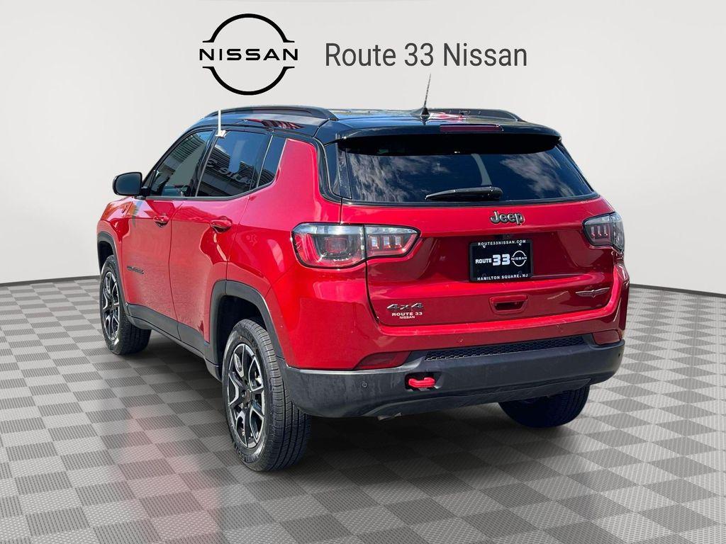used 2025 Jeep Compass car, priced at $21,995