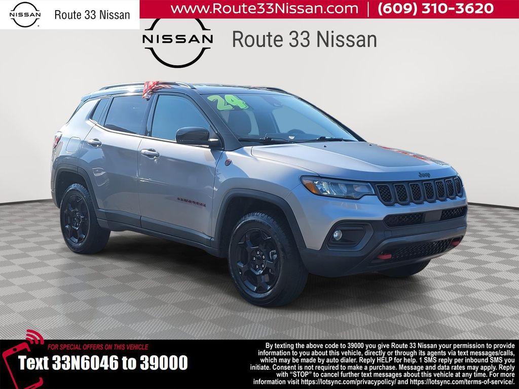 used 2024 Jeep Compass car, priced at $19,395