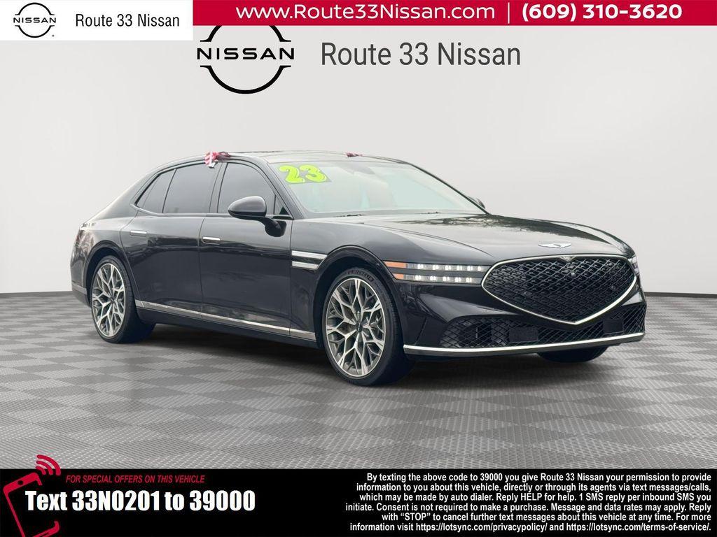 used 2023 Genesis G90 car, priced at $59,695