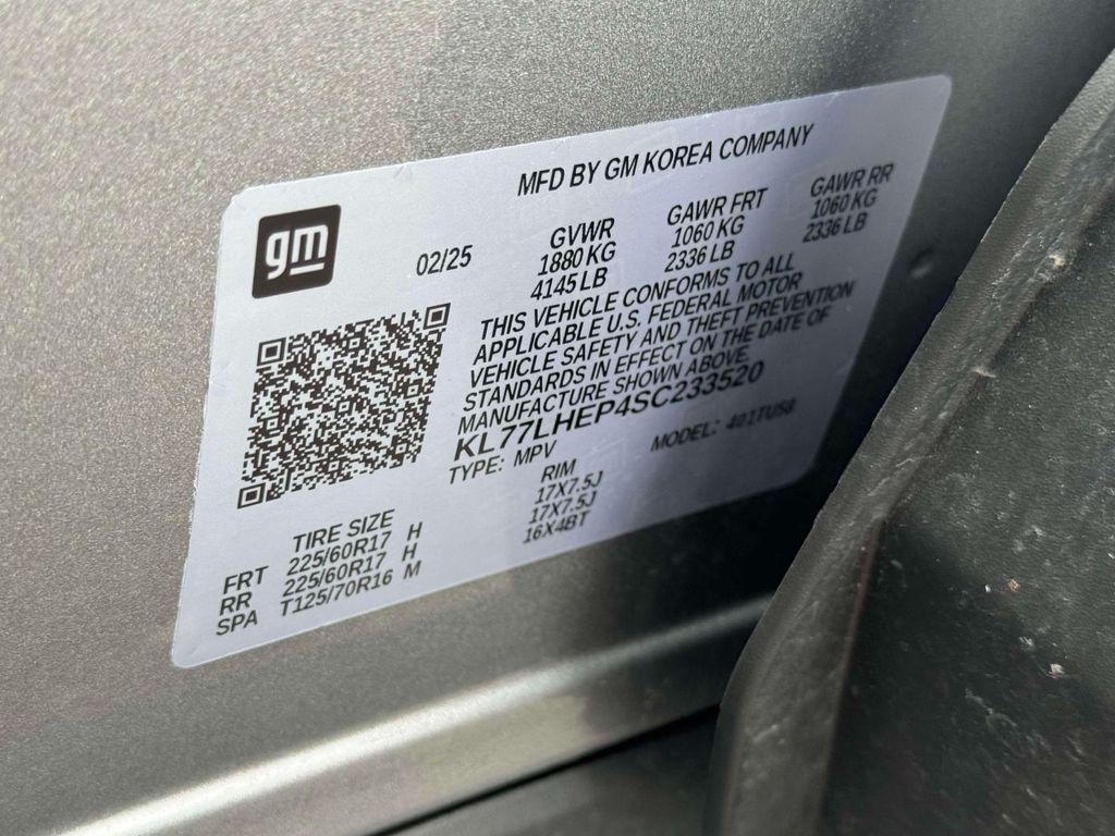 used 2025 Chevrolet Trax car, priced at $19,395