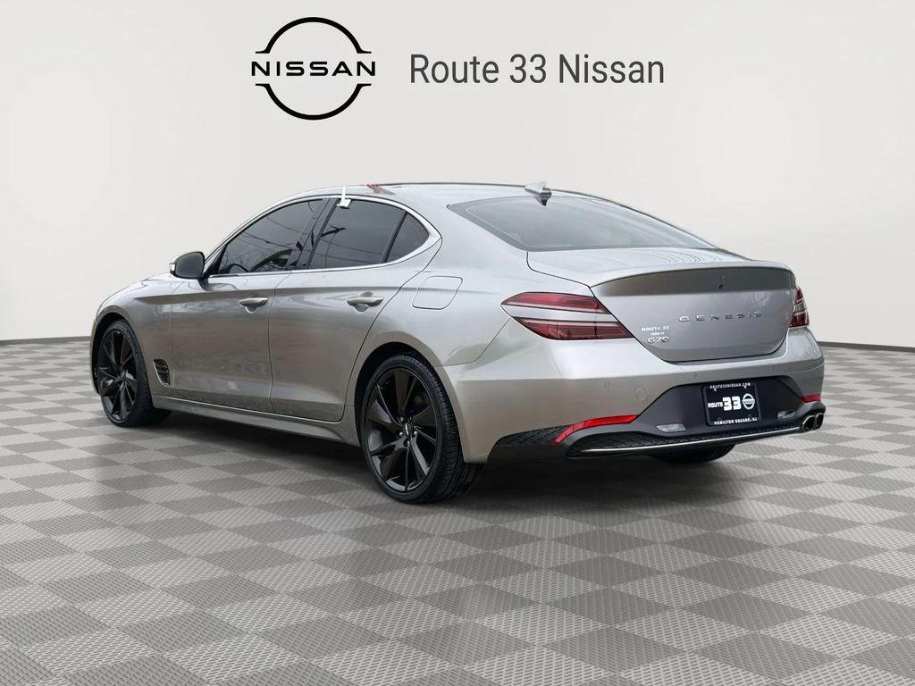 used 2023 Genesis G70 car, priced at $27,695