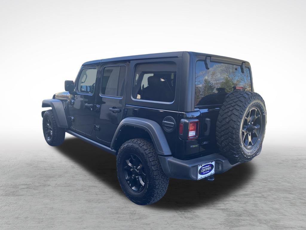 used 2022 Jeep Wrangler car, priced at $23,897