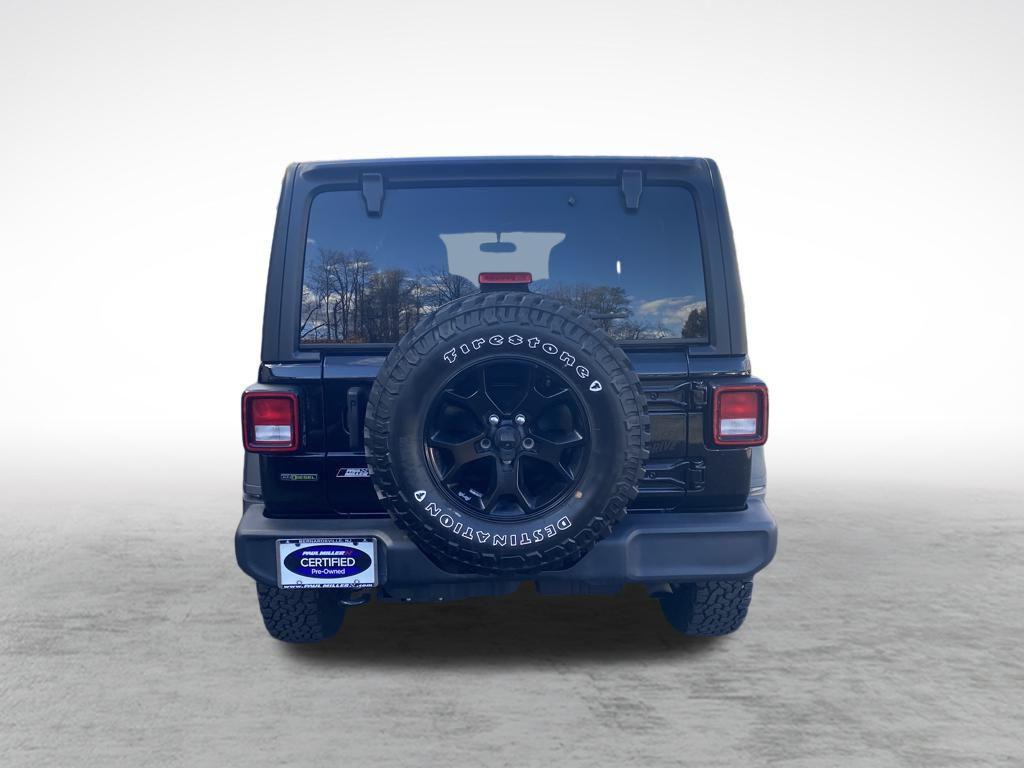 used 2022 Jeep Wrangler car, priced at $23,897