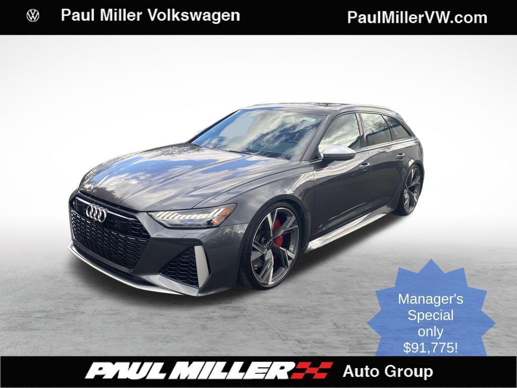 used 2022 Audi RS 6 Avant car, priced at $91,775