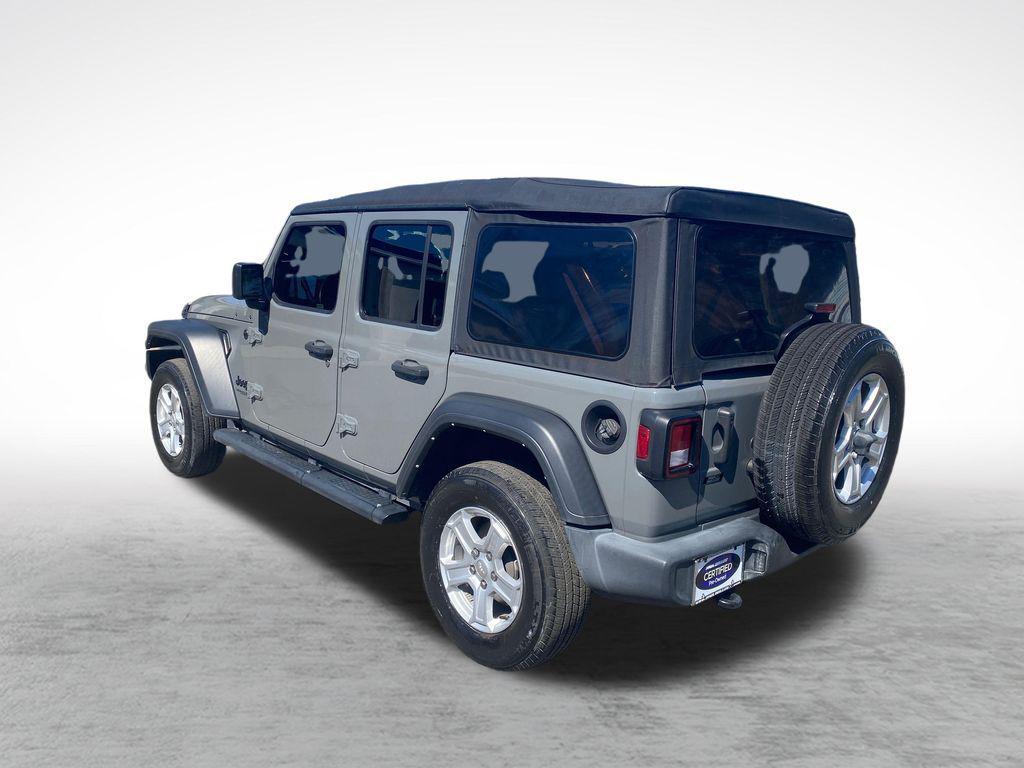 used 2022 Jeep Wrangler Unlimited car, priced at $27,982