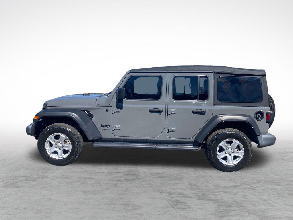 used 2022 Jeep Wrangler Unlimited car, priced at $27,982