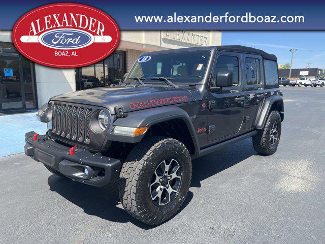 used 2018 Jeep Wrangler Unlimited car, priced at $27,489