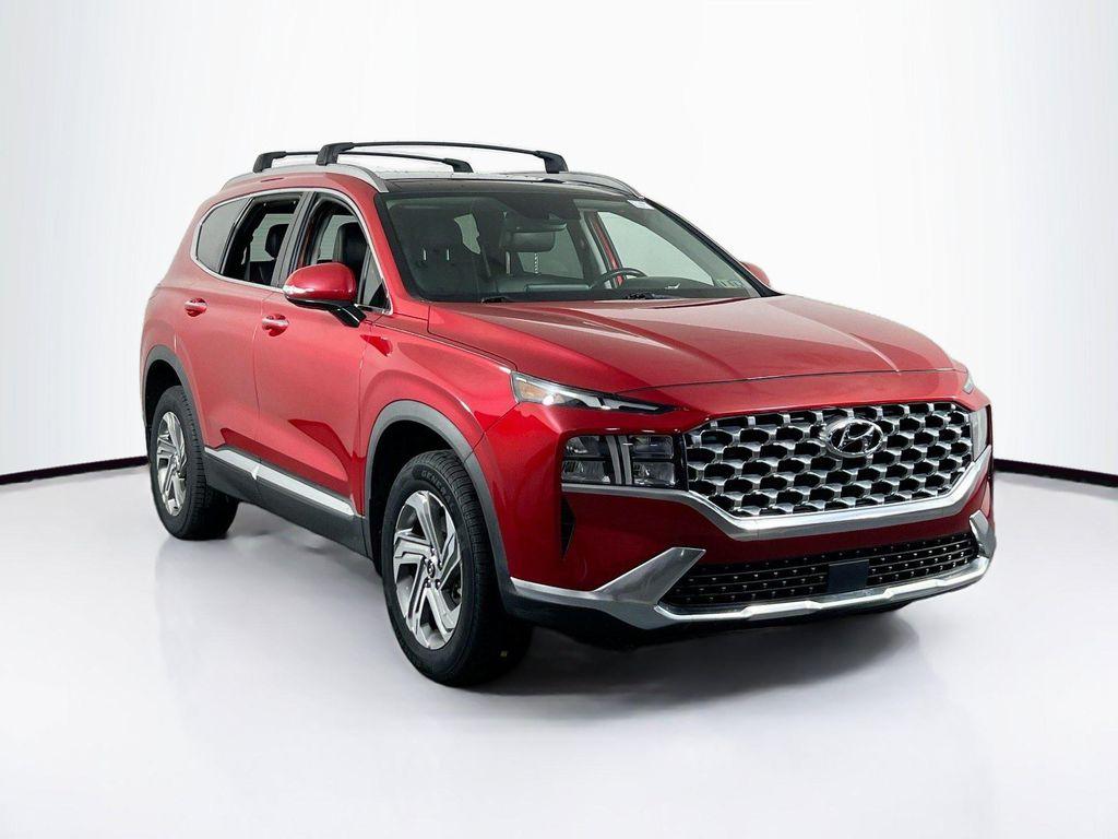 used 2021 Hyundai Santa Fe car, priced at $21,756