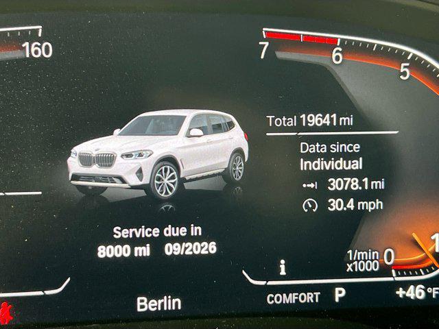 used 2024 BMW X3 car, priced at $43,196
