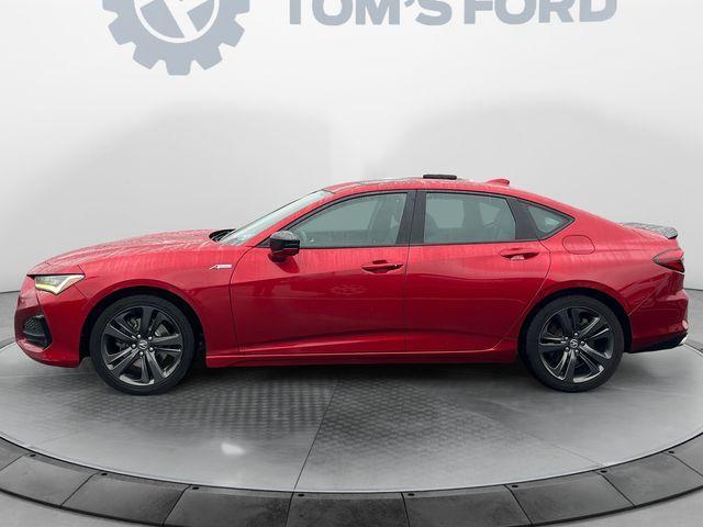 used 2021 Acura TLX car, priced at $20,997