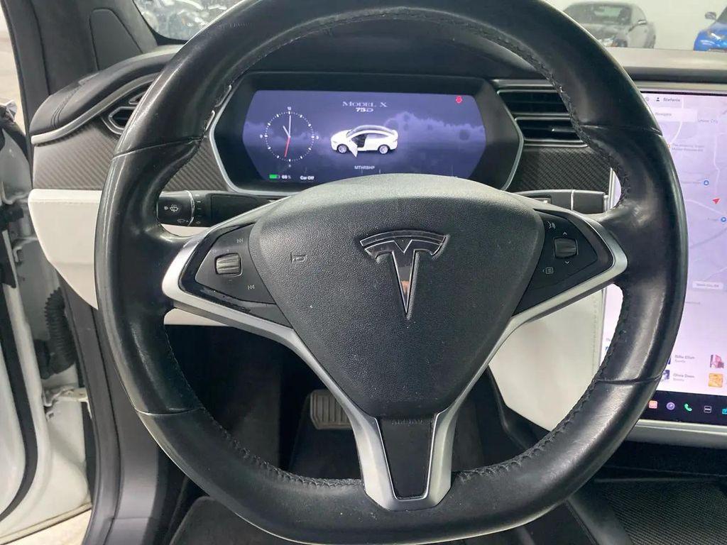 used 2017 Tesla Model X car, priced at $19,500