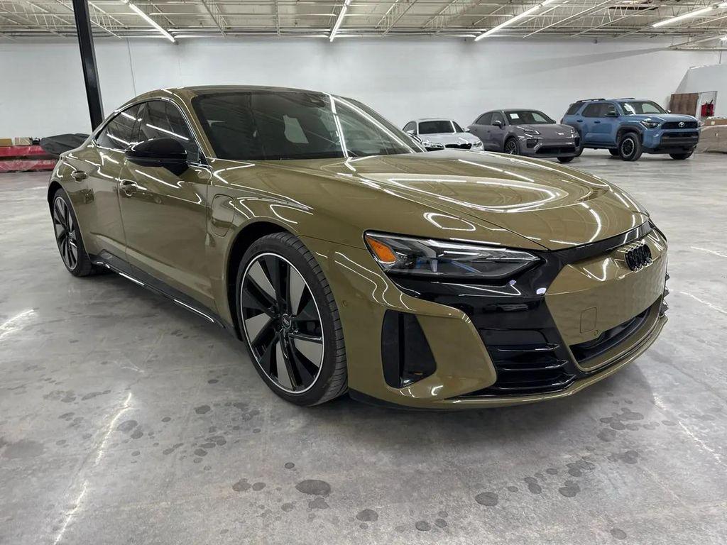 used 2024 Audi e-tron GT car, priced at $55,000