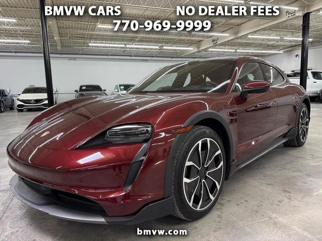 used 2022 Porsche Taycan car, priced at $62,800