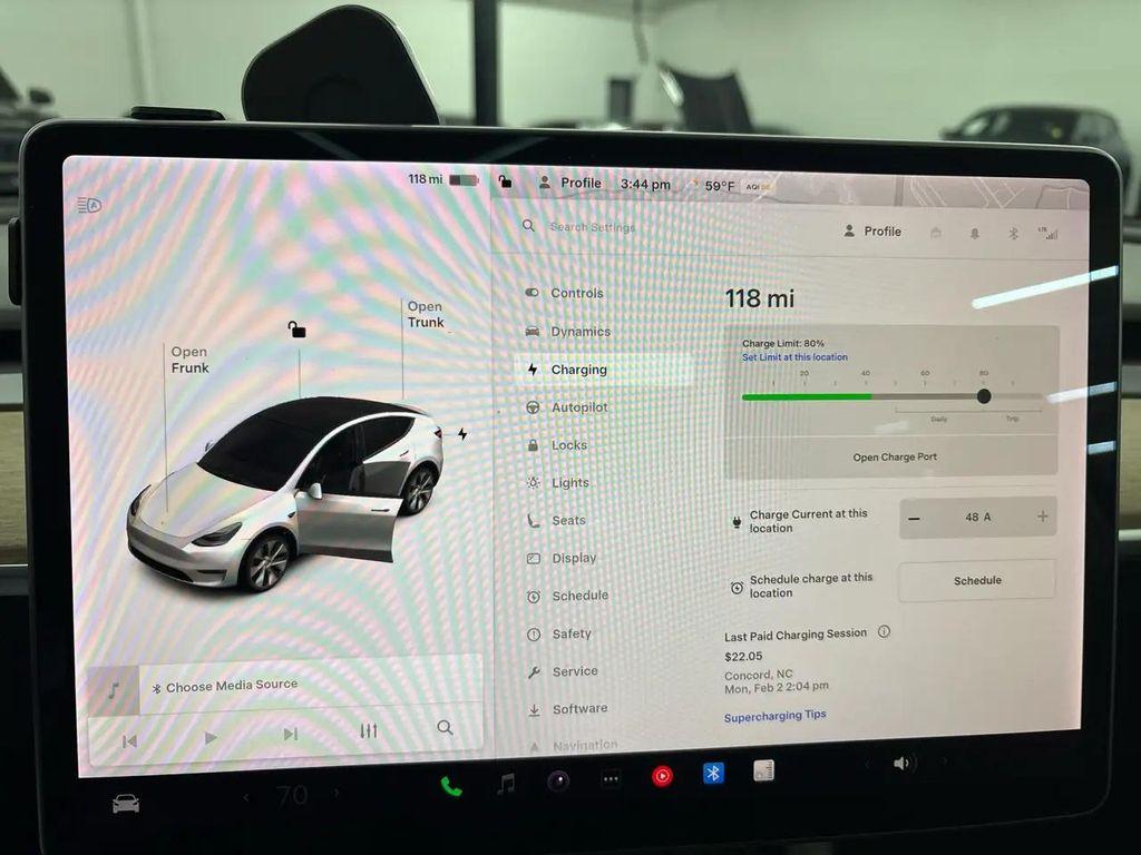 used 2021 Tesla Model Y car, priced at $18,800