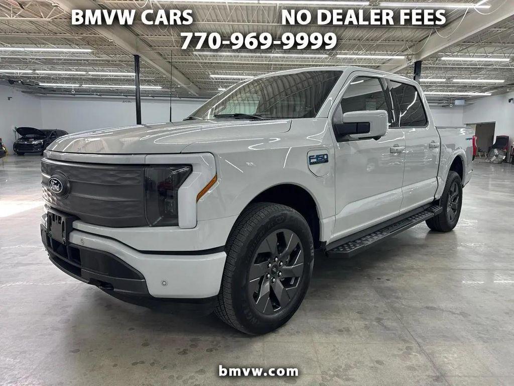 used 2024 Ford F-150 Lightning car, priced at $52,800