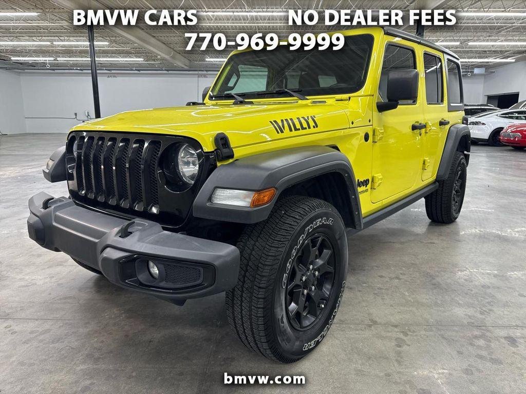 used 2022 Jeep Wrangler Unlimited car, priced at $22,000