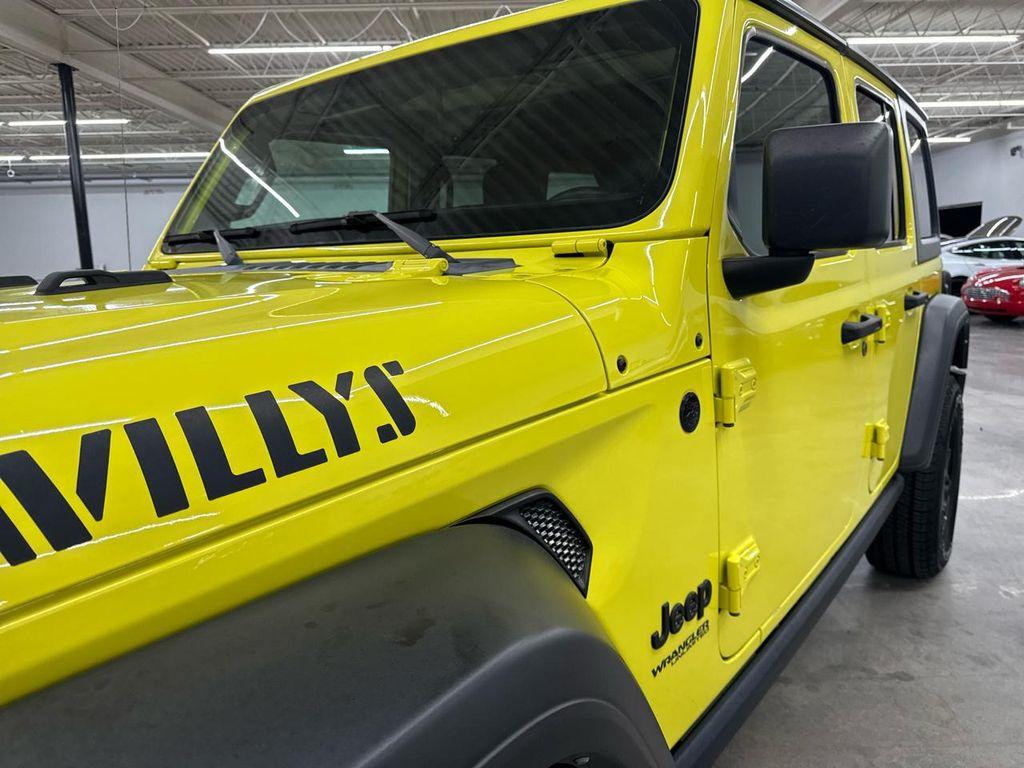 used 2022 Jeep Wrangler Unlimited car, priced at $22,000