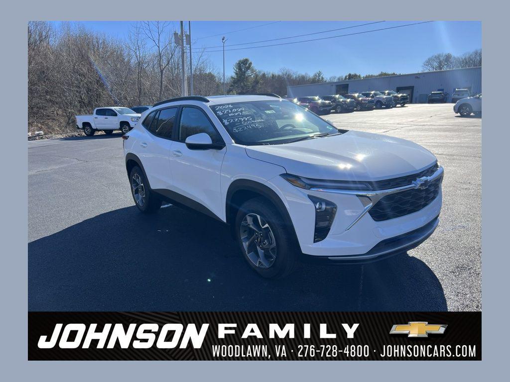 new 2026 Chevrolet Trax car, priced at $26,995