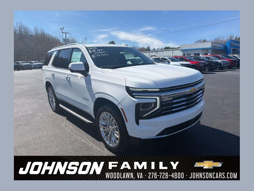 new 2026 Chevrolet Tahoe car, priced at $73,453