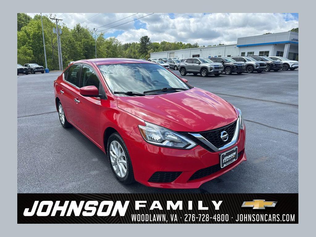 used 2018 Nissan Sentra car, priced at $9,950