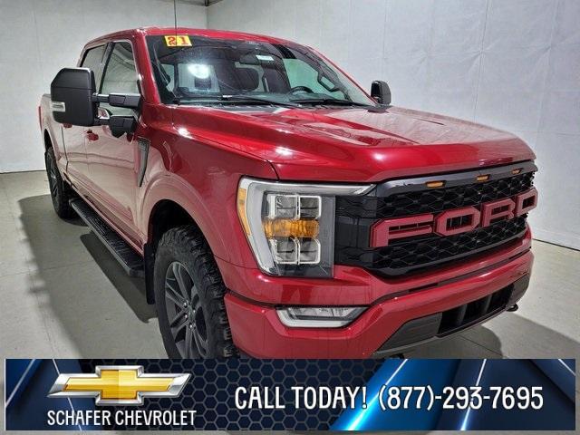 used 2021 Ford F-150 car, priced at $33,000