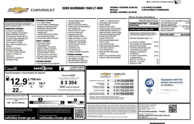 used 2020 Chevrolet Silverado 1500 car, priced at $23,800