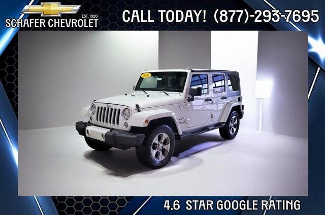 used 2016 Jeep Wrangler Unlimited car, priced at $15,000