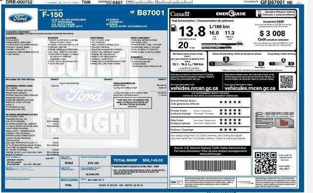 used 2016 Ford F-150 car, priced at $18,500