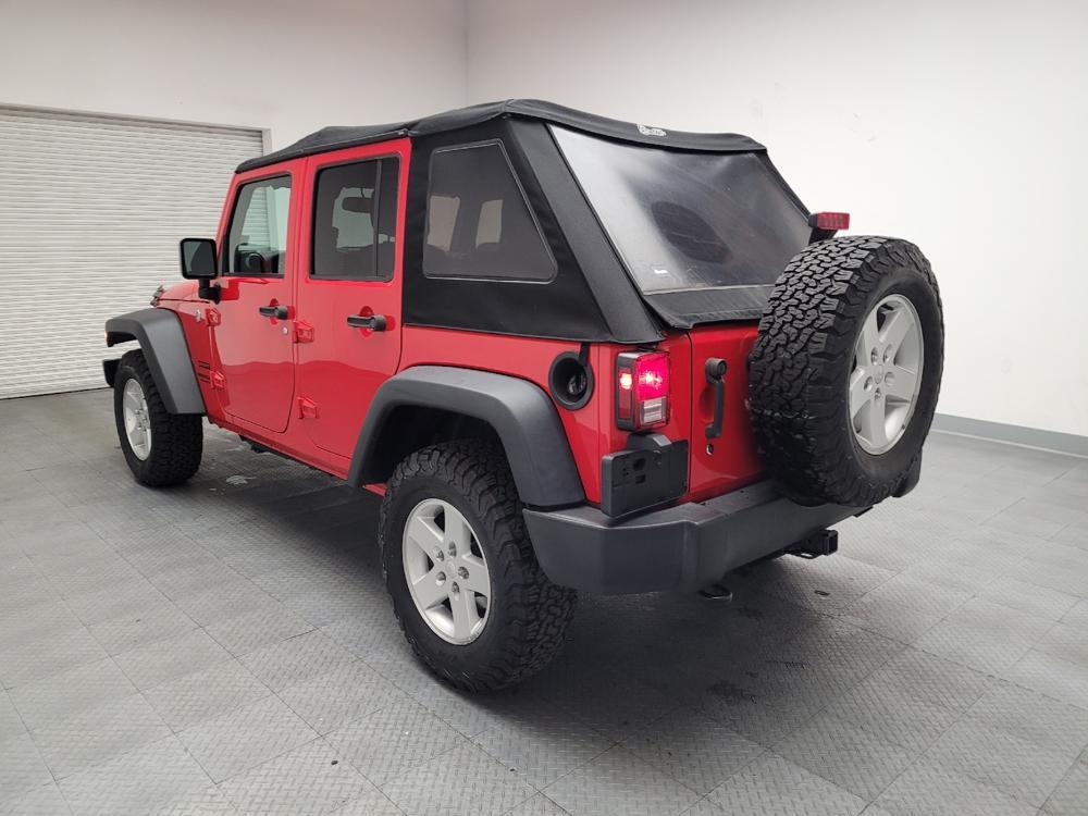 used 2017 Jeep Wrangler Unlimited car, priced at $17,295