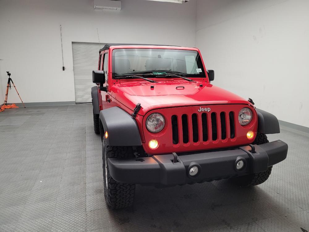 used 2017 Jeep Wrangler Unlimited car, priced at $17,295