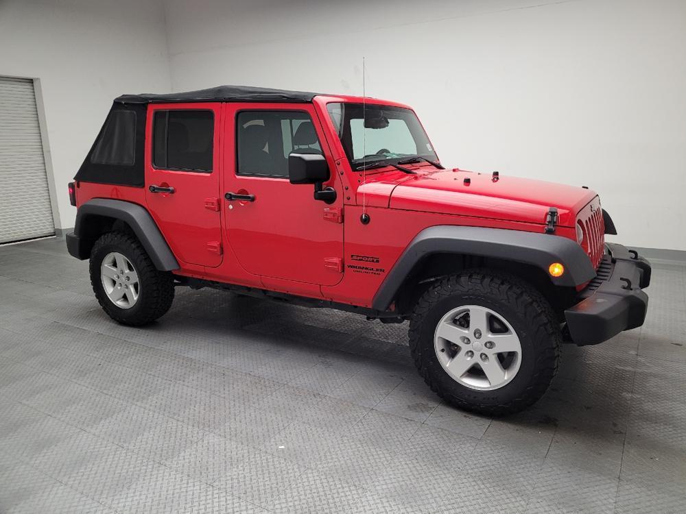 used 2017 Jeep Wrangler Unlimited car, priced at $17,295