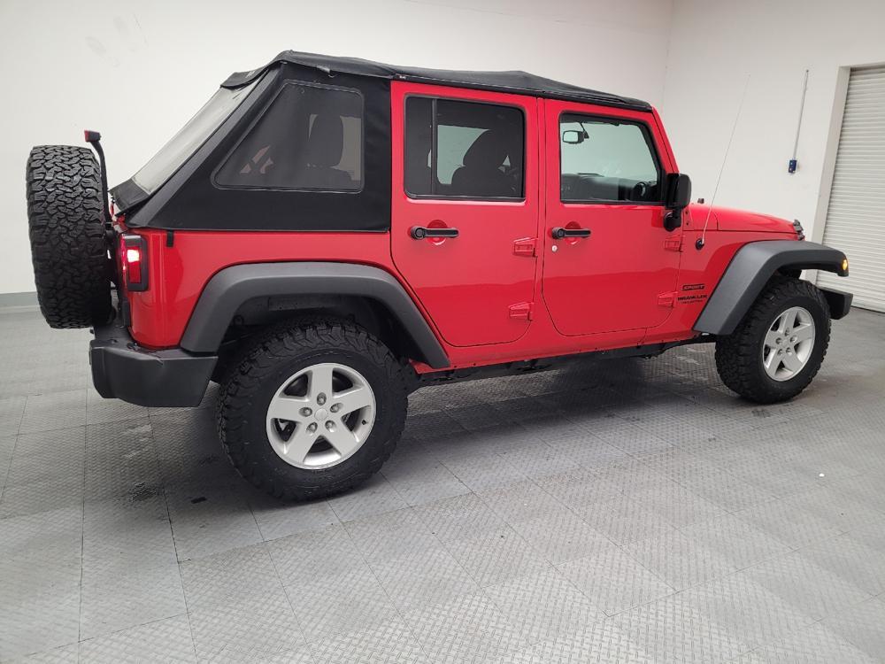 used 2017 Jeep Wrangler Unlimited car, priced at $17,295