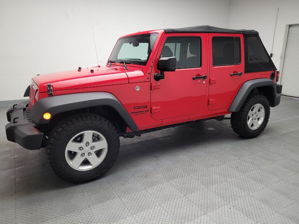 used 2017 Jeep Wrangler Unlimited car, priced at $17,295