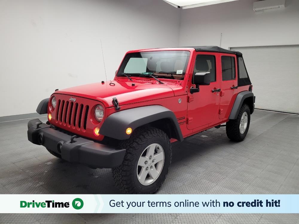 used 2017 Jeep Wrangler Unlimited car, priced at $18,895