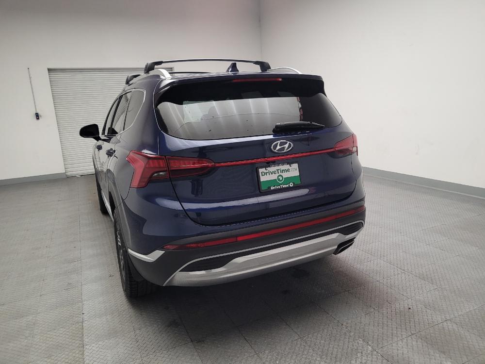 used 2021 Hyundai Santa Fe car, priced at $19,495
