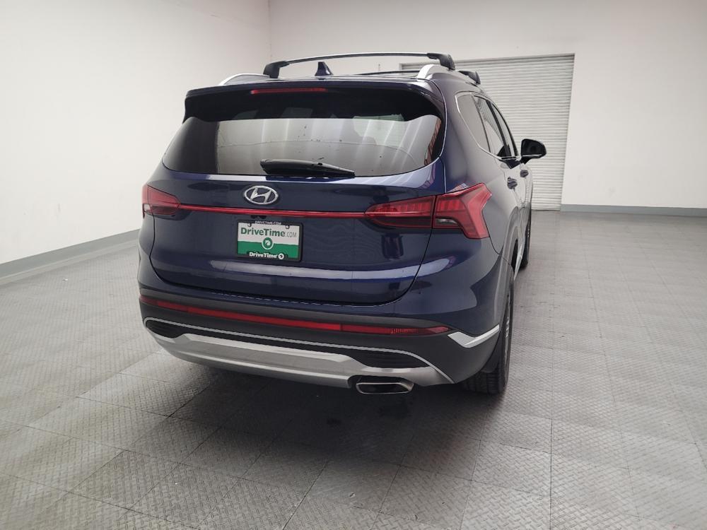 used 2021 Hyundai Santa Fe car, priced at $19,495