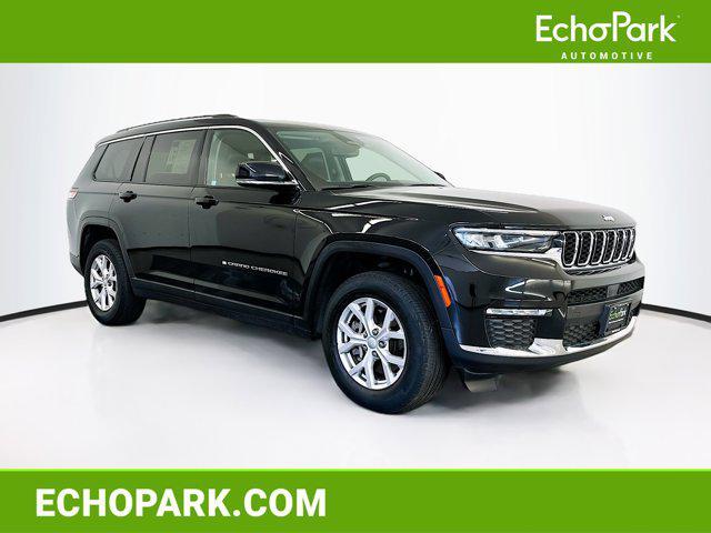 used 2022 Jeep Grand Cherokee L car, priced at $27,997