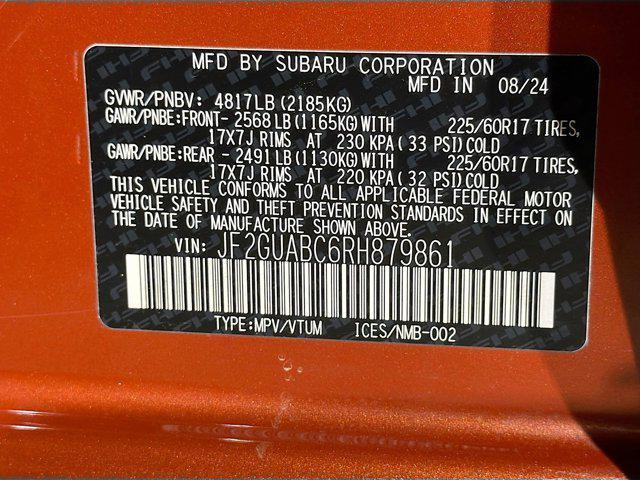 used 2024 Subaru Crosstrek car, priced at $23,377