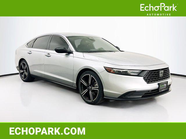 used 2023 Honda Accord Hybrid car, priced at $20,487