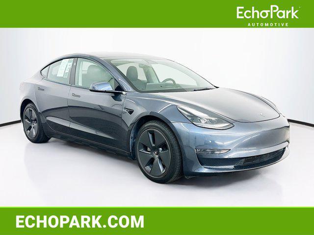 used 2022 Tesla Model 3 car, priced at $25,987