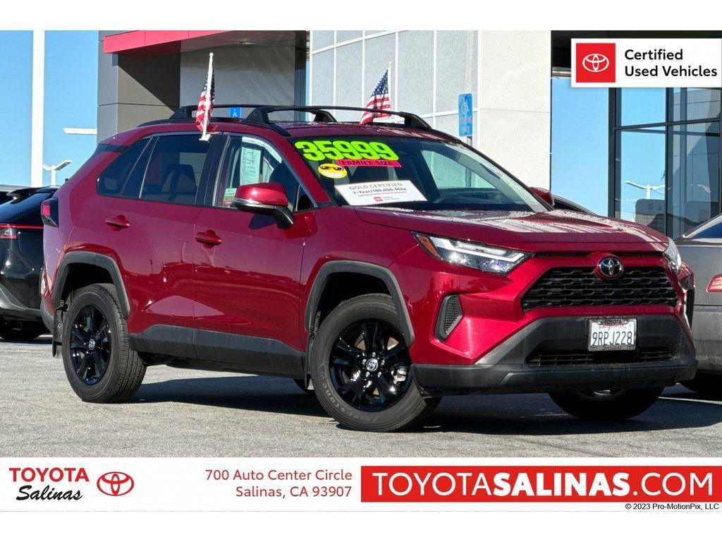 used 2025 Toyota RAV4 car, priced at $31,999