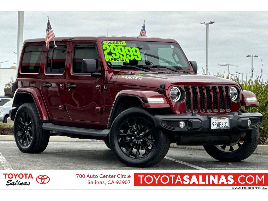 used 2021 Jeep Wrangler Unlimited 4xe car, priced at $25,599