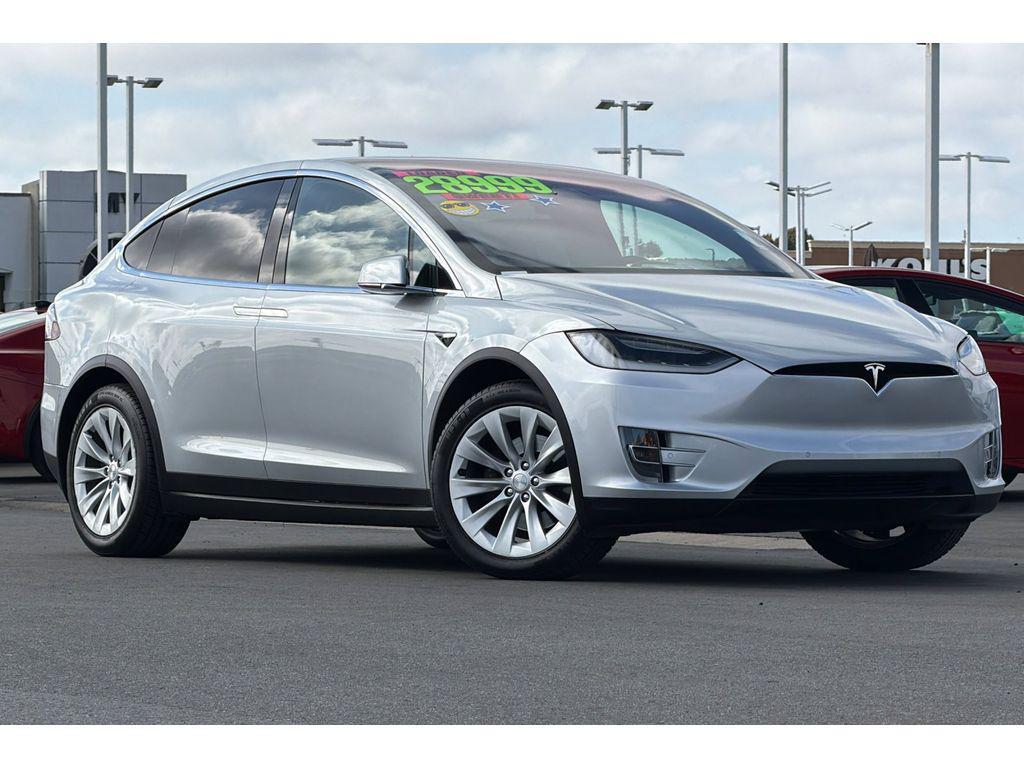 used 2018 Tesla Model X car, priced at $28,999
